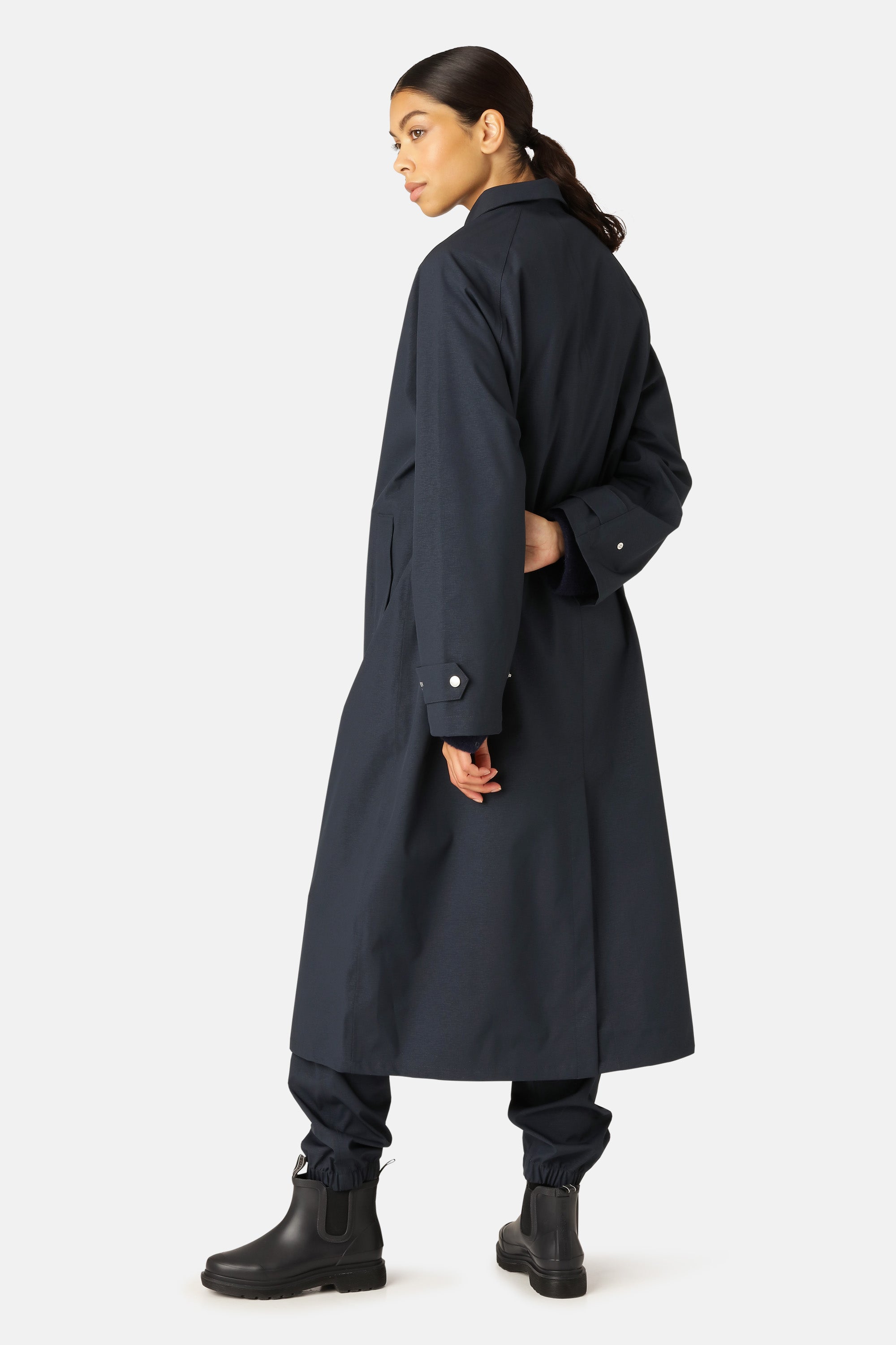 Ilse Jacobsen Hornbæk Rain Regenmantel Raincoat 660 Dark Indigo